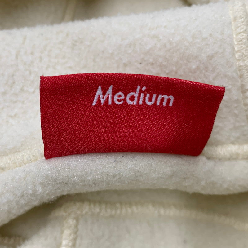 【中古品】【メンズ】 SUPREME シュプリーム 20AW POLARTEC HOODED SWEATSHIRT ポーラテック フーデッド スウェットシャツ トップス 長袖 149-261015-ya-02-izu サイズ：M カラー：アイボリー 万代Net店