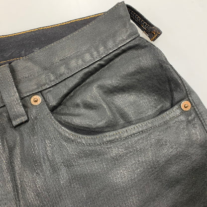 【中古品】【メンズ】 Levi's リーバイス 501 COATING DENIM PANTS 501-0134 コーティングデニムパンツ 刻印653 USA製 157-261013-as-22-izu サイズ：32×32 カラー：ブラック 万代Net店