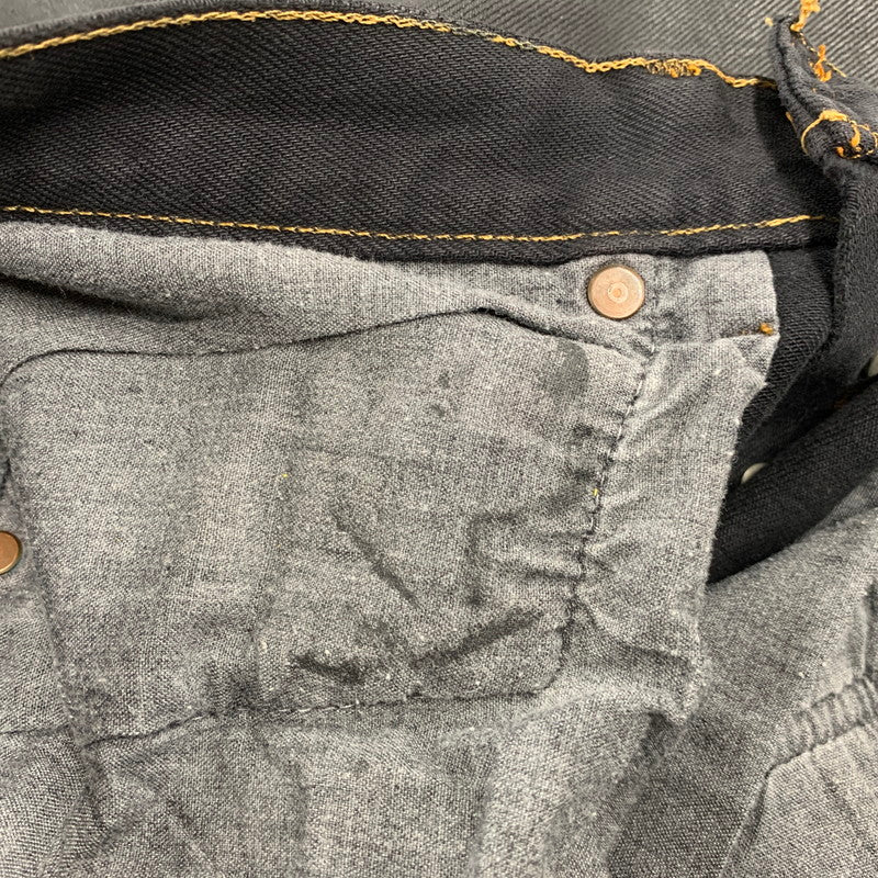 【中古品】【メンズ】 Levi's リーバイス 501 COATING DENIM PANTS 501-0134 コーティングデニムパンツ 刻印653 USA製 157-261013-as-22-izu サイズ：32×32 カラー：ブラック 万代Net店