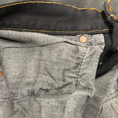 【中古品】【メンズ】 Levi's リーバイス 501 COATING DENIM PANTS 501-0134 コーティングデニムパンツ 刻印653 USA製 157-261013-as-22-izu サイズ：32×32 カラー：ブラック 万代Net店