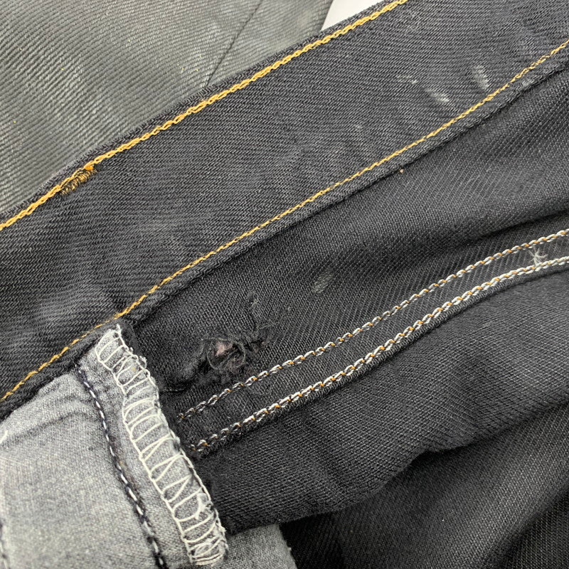 【中古品】【メンズ】 Levi's リーバイス 501 COATING DENIM PANTS 501-0134 コーティングデニムパンツ 刻印653 USA製 157-261013-as-22-izu サイズ：32×32 カラー：ブラック 万代Net店