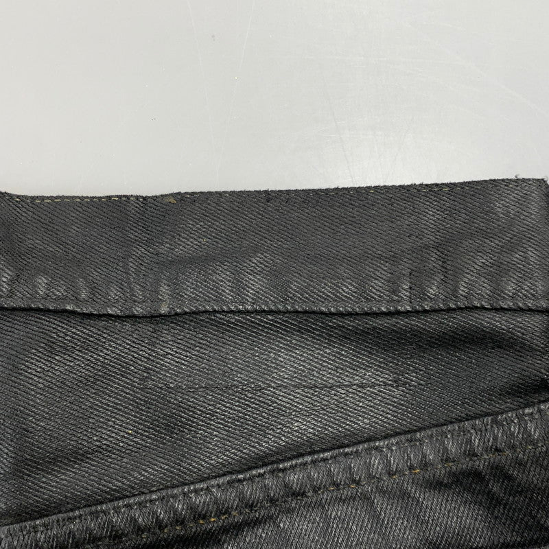 【中古品】【メンズ】 Levi's リーバイス 501 COATING DENIM PANTS 501-0134 コーティングデニムパンツ 刻印653 USA製 157-261013-as-22-izu サイズ：32×32 カラー：ブラック 万代Net店