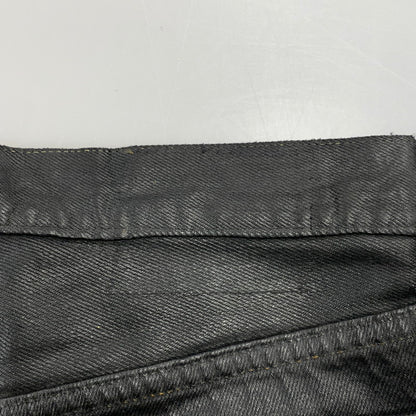 【中古品】【メンズ】 Levi's リーバイス 501 COATING DENIM PANTS 501-0134 コーティングデニムパンツ 刻印653 USA製 157-261013-as-22-izu サイズ：32×32 カラー：ブラック 万代Net店