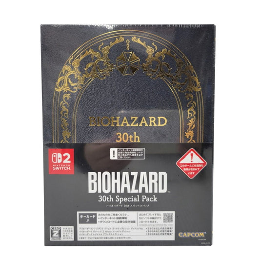 【中古美品】 【未開封】【ゲーム】バイオハザード 30th Special Pack CERO区分_Z 18歳以上対象 Nintendo Switch 2 任天堂 スイッチ2 ソフト 029-261014-as-01-izu 万代Net店