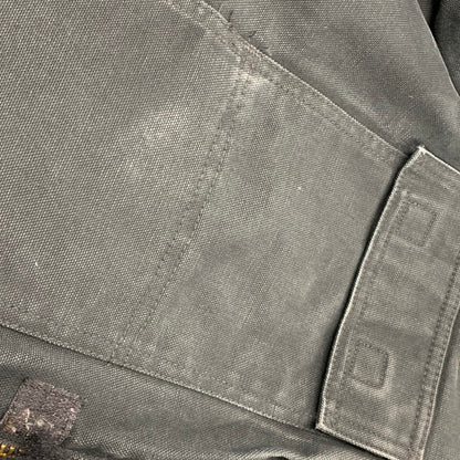 【現状渡し品】【メンズ】 CARHARTT カーハート C03 BLK メキシコ製 2009年製 00S ARCTIC QUILT-LINED DUCK アークティック キルト ラインド ダック TRADITIONAL COAT トラディショナル コート アウター 146-261015-ya-14-izu サイズ：44R カラー：ブラック 万代Net店
