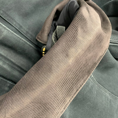 【現状渡し品】【メンズ】 CARHARTT カーハート C03 BLK メキシコ製 2009年製 00S ARCTIC QUILT-LINED DUCK アークティック キルト ラインド ダック TRADITIONAL COAT トラディショナル コート アウター 146-261015-ya-14-izu サイズ：44R カラー：ブラック 万代Net店