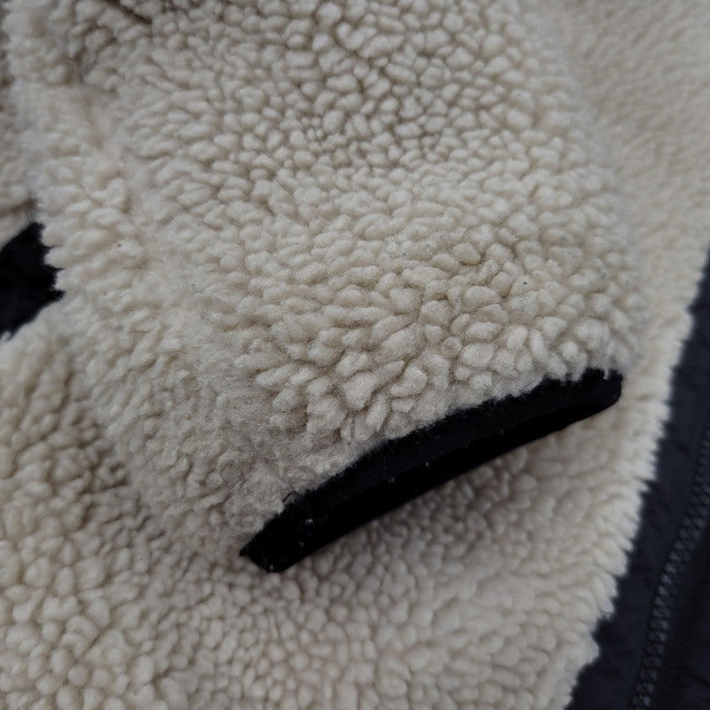 【中古品】【メンズ】 A BATHING APE アベイシングエイプ AAPJKM7318XAD BOA LINER JACKET ボア ライナー ジャケット アウター 142-261023-ms-16-izu サイズ：L カラー：アイボリー 万代Net店