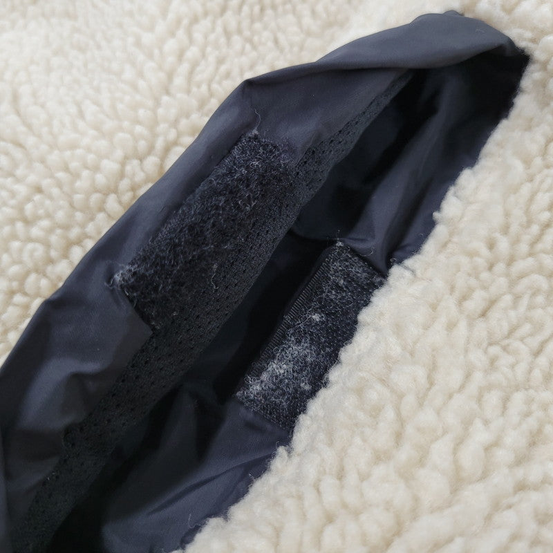 【中古品】【メンズ】 A BATHING APE アベイシングエイプ AAPJKM7318XAD BOA LINER JACKET ボア ライナー ジャケット アウター 142-261023-ms-16-izu サイズ：L カラー：アイボリー 万代Net店