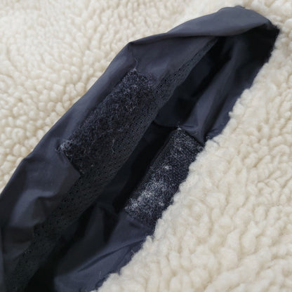 【中古品】【メンズ】 A BATHING APE アベイシングエイプ AAPJKM7318XAD BOA LINER JACKET ボア ライナー ジャケット アウター 142-261023-ms-16-izu サイズ：L カラー：アイボリー 万代Net店