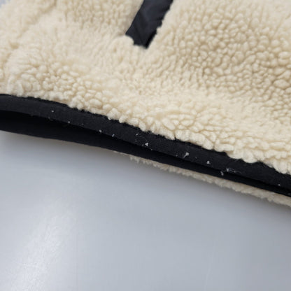 【中古品】【メンズ】 A BATHING APE アベイシングエイプ AAPJKM7318XAD BOA LINER JACKET ボア ライナー ジャケット アウター 142-261023-ms-16-izu サイズ：L カラー：アイボリー 万代Net店