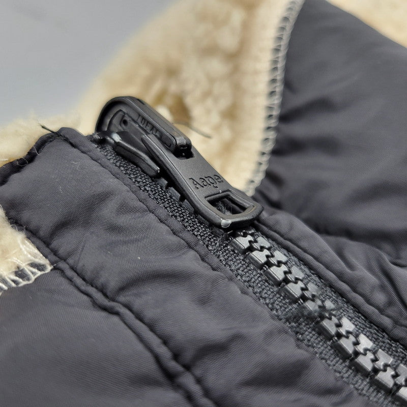 【中古品】【メンズ】 A BATHING APE アベイシングエイプ AAPJKM7318XAD BOA LINER JACKET ボア ライナー ジャケット アウター 142-261023-ms-16-izu サイズ：L カラー：アイボリー 万代Net店