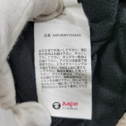 【中古品】【メンズ】 A BATHING APE アベイシングエイプ AAPJKM7318XAD BOA LINER JACKET ボア ライナー ジャケット アウター 142-261023-ms-16-izu サイズ：L カラー：アイボリー 万代Net店
