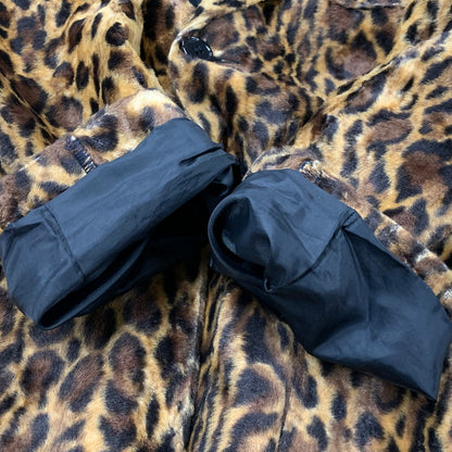 【中古品】【メンズ】 PINK DRAGON ピンク ドラゴン 67 MOTORCYCLE CLUB モーターサイクルクラブ 90-00S LEOPARD JACKET レオパード ジャケット アウター 146-261015-ya-09-izu サイズ：L カラー：マルチ 万代Net店