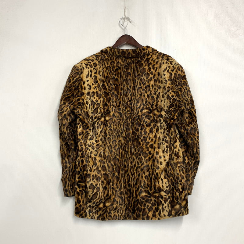 【中古品】【メンズ】 PINK DRAGON ピンク ドラゴン 67 MOTORCYCLE CLUB モーターサイクルクラブ 90-00S LEOPARD JACKET レオパード ジャケット アウター 146-261015-ya-09-izu サイズ：L カラー：マルチ 万代Net店