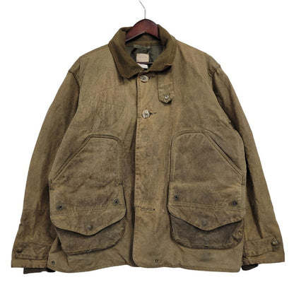 【現状渡し品】【メンズ】 FILSON フィルソン 435 USA製 HUNTING OILED JACKET ハンティング オイルド ジャケット アウター トップス 146-261014-sm-01-izu サイズ：M カラー：ブラウン 万代Net店