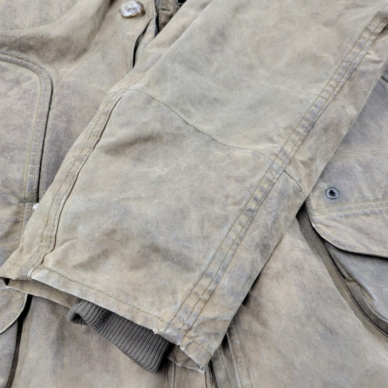 【現状渡し品】【メンズ】 FILSON フィルソン 435 USA製 HUNTING OILED JACKET ハンティング オイルド ジャケット アウター トップス 146-261014-sm-01-izu サイズ：M カラー：ブラウン 万代Net店