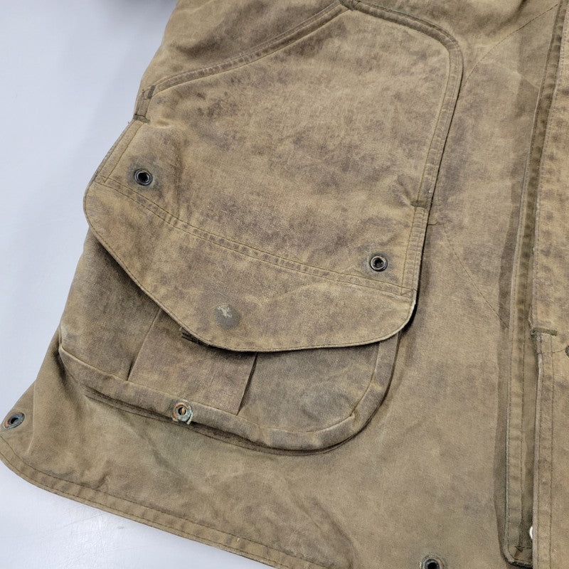 【現状渡し品】【メンズ】 FILSON フィルソン 435 USA製 HUNTING OILED JACKET ハンティング オイルド ジャケット アウター トップス 146-261014-sm-01-izu サイズ：M カラー：ブラウン 万代Net店