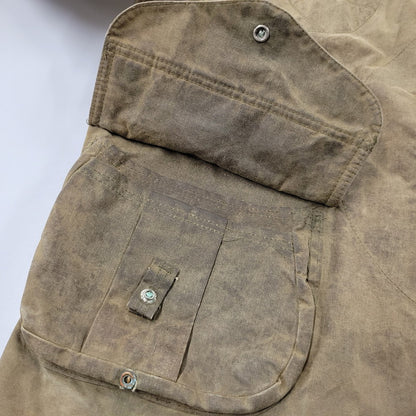 【現状渡し品】【メンズ】 FILSON フィルソン 435 USA製 HUNTING OILED JACKET ハンティング オイルド ジャケット アウター トップス 146-261014-sm-01-izu サイズ：M カラー：ブラウン 万代Net店