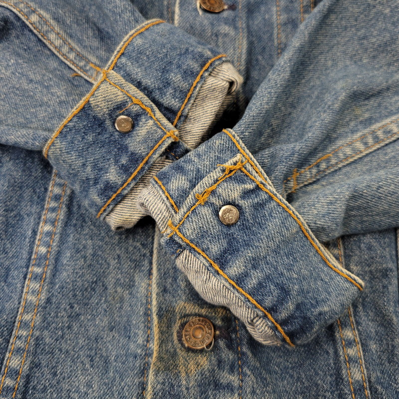 【中古品】【メンズ】 LEVI'S リーバイス 70506-0217 刻印527 USA製 DENIM JACKET デニムジャケット トップス 146-261014-sm-15-izu サイズ：42 カラー：インディゴ 万代Net店