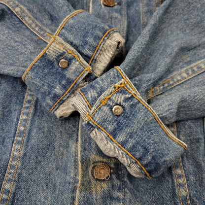【中古品】【メンズ】 LEVI'S リーバイス 70506-0217 刻印527 USA製 DENIM JACKET デニムジャケット トップス 146-261014-sm-15-izu サイズ：42 カラー：インディゴ 万代Net店