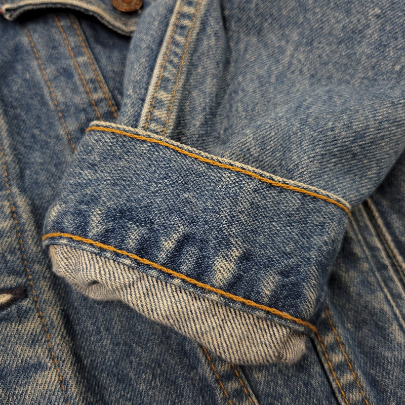 【中古品】【メンズ】 LEVI'S リーバイス 70506-0217 刻印527 USA製 DENIM JACKET デニムジャケット トップス 146-261014-sm-15-izu サイズ：42 カラー：インディゴ 万代Net店