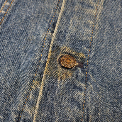 【中古品】【メンズ】 LEVI'S リーバイス 70506-0217 刻印527 USA製 DENIM JACKET デニムジャケット トップス 146-261014-sm-15-izu サイズ：42 カラー：インディゴ 万代Net店