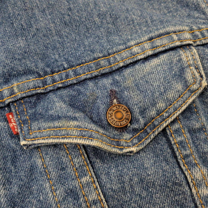 【中古品】【メンズ】 LEVI'S リーバイス 70506-0217 刻印527 USA製 DENIM JACKET デニムジャケット トップス 146-261014-sm-15-izu サイズ：42 カラー：インディゴ 万代Net店