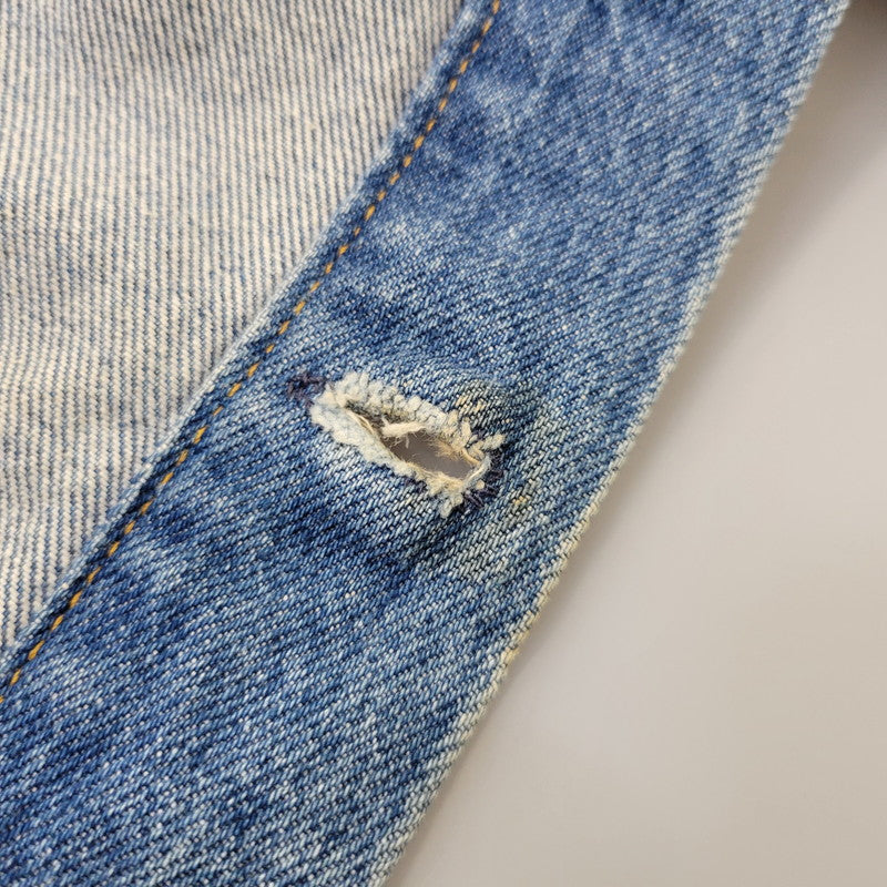 【中古品】【メンズ】 LEVI'S リーバイス 70506-0217 刻印527 USA製 DENIM JACKET デニムジャケット トップス 146-261014-sm-15-izu サイズ：42 カラー：インディゴ 万代Net店