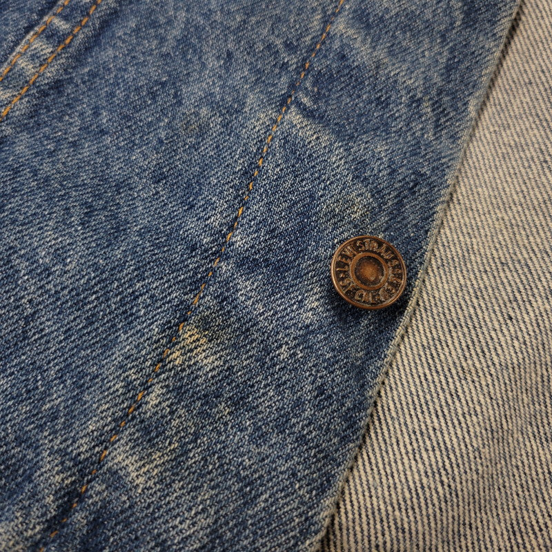 【中古品】【メンズ】 LEVI'S リーバイス 70506-0217 刻印527 USA製 DENIM JACKET デニムジャケット トップス 146-261014-sm-15-izu サイズ：42 カラー：インディゴ 万代Net店