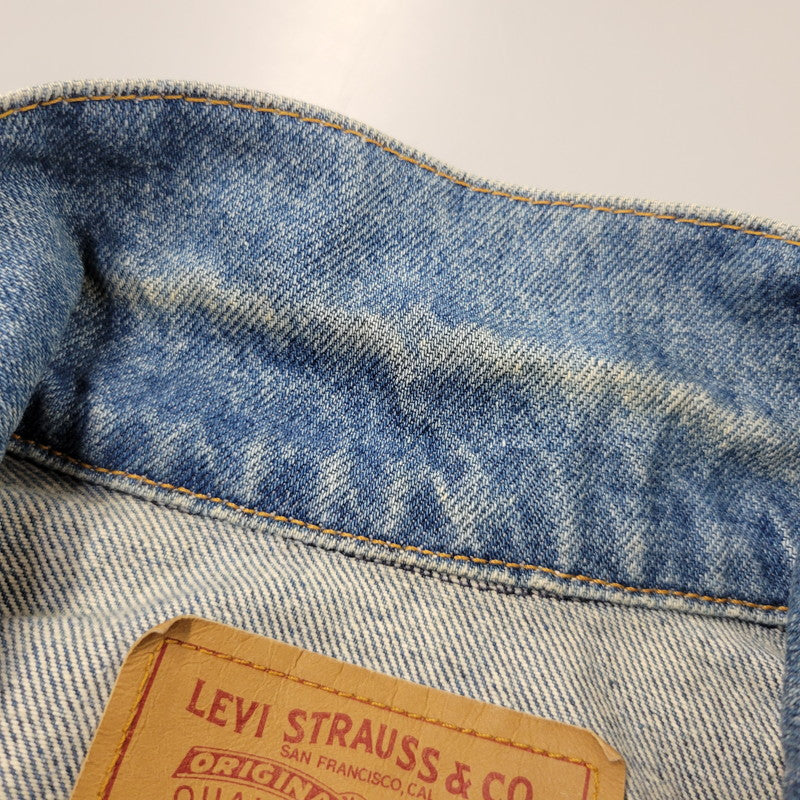 【中古品】【メンズ】 LEVI'S リーバイス 70506-0217 刻印527 USA製 DENIM JACKET デニムジャケット トップス 146-261014-sm-15-izu サイズ：42 カラー：インディゴ 万代Net店