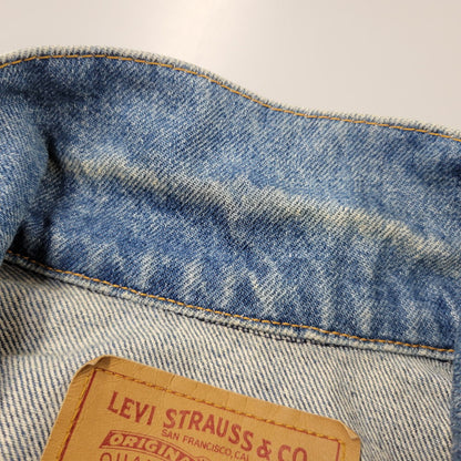 【中古品】【メンズ】 LEVI'S リーバイス 70506-0217 刻印527 USA製 DENIM JACKET デニムジャケット トップス 146-261014-sm-15-izu サイズ：42 カラー：インディゴ 万代Net店