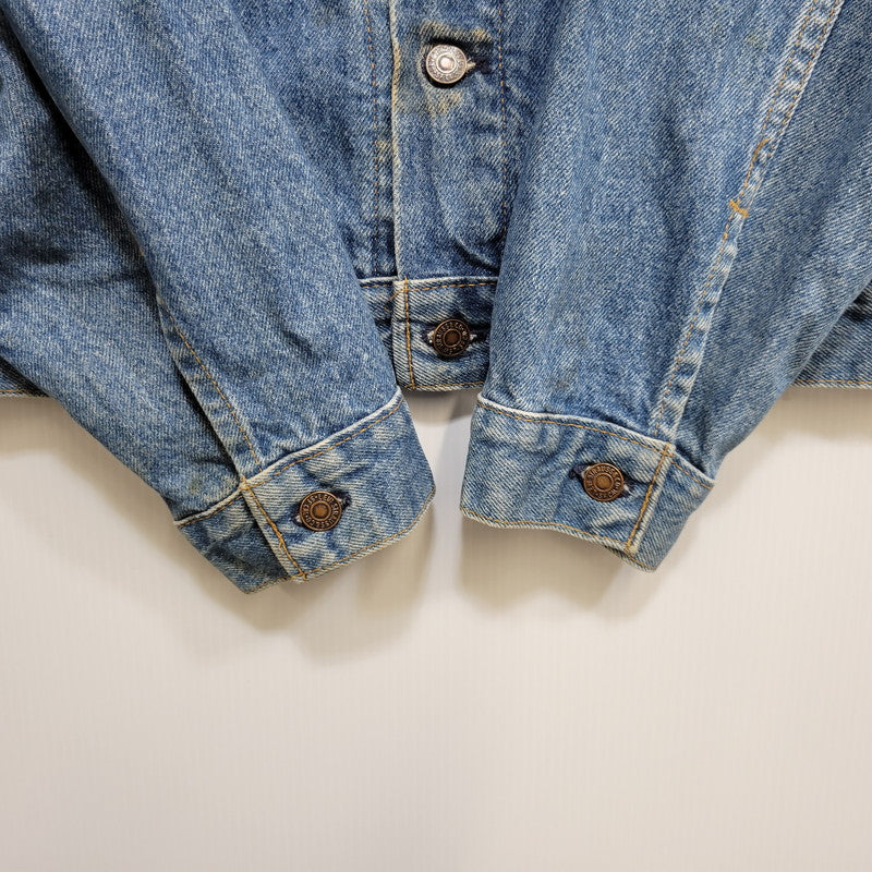 【中古品】【メンズ】 LEVI'S リーバイス 70506-0217 刻印527 USA製 DENIM JACKET デニムジャケット トップス 146-261014-sm-15-izu サイズ：42 カラー：インディゴ 万代Net店