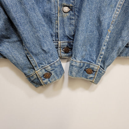 【中古品】【メンズ】 LEVI'S リーバイス 70506-0217 刻印527 USA製 DENIM JACKET デニムジャケット トップス 146-261014-sm-15-izu サイズ：42 カラー：インディゴ 万代Net店