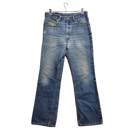 【中古品】【メンズ】 LEVI'S リーバイス 00517-0216 刻印554 USA製 517 BOOT CUT DENIM PANTS ブーツカット デニム パンツ ボトムス 157-261014-sm-04-izu サイズ：34×30 カラー：インディゴ 万代Net店