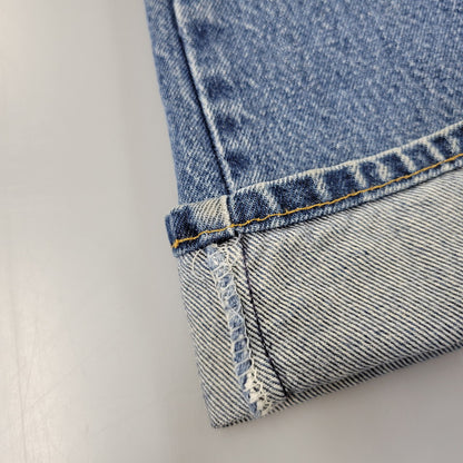 【中古品】【メンズ】 LEVI'S リーバイス 00517-0216 刻印554 USA製 517 BOOT CUT DENIM PANTS ブーツカット デニム パンツ ボトムス 157-261014-sm-04-izu サイズ：34×30 カラー：インディゴ 万代Net店