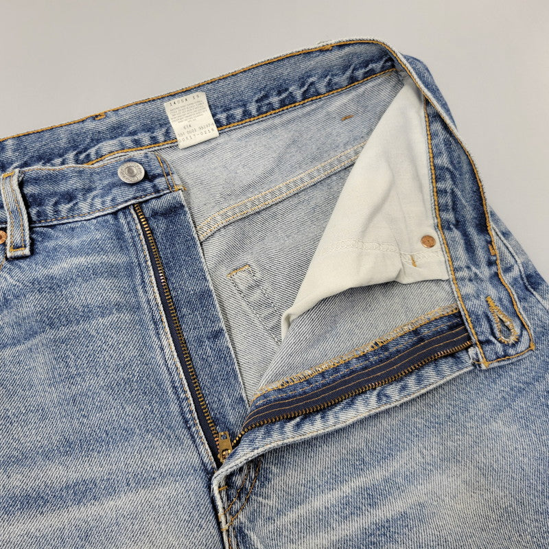 【中古品】【メンズ】 LEVI'S リーバイス 00517-0216 刻印554 USA製 517 BOOT CUT DENIM PANTS ブーツカット デニム パンツ ボトムス 157-261014-sm-04-izu サイズ：34×30 カラー：インディゴ 万代Net店