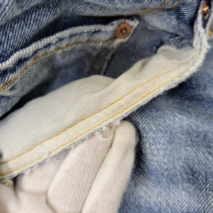 【中古品】【メンズ】 LEVI'S リーバイス 00517-0216 刻印554 USA製 517 BOOT CUT DENIM PANTS ブーツカット デニム パンツ ボトムス 157-261014-sm-04-izu サイズ：34×30 カラー：インディゴ 万代Net店