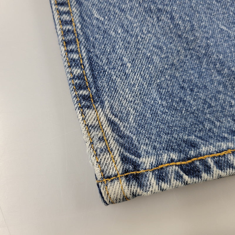 【中古品】【メンズ】 LEVI'S リーバイス 00517-0216 刻印554 USA製 517 BOOT CUT DENIM PANTS ブーツカット デニム パンツ ボトムス 157-261014-sm-04-izu サイズ：34×30 カラー：インディゴ 万代Net店