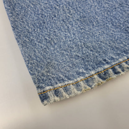 【中古品】【メンズ】 LEVI'S リーバイス 00517-0216 刻印554 USA製 517 BOOT CUT DENIM PANTS ブーツカット デニム パンツ ボトムス 157-261014-sm-04-izu サイズ：34×30 カラー：インディゴ 万代Net店