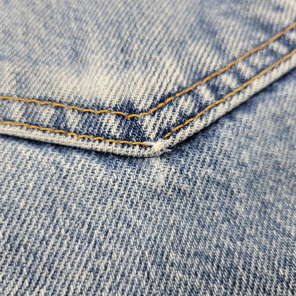 【中古品】【メンズ】 LEVI'S リーバイス 00517-0216 刻印554 USA製 517 BOOT CUT DENIM PANTS ブーツカット デニム パンツ ボトムス 157-261014-sm-04-izu サイズ：34×30 カラー：インディゴ 万代Net店