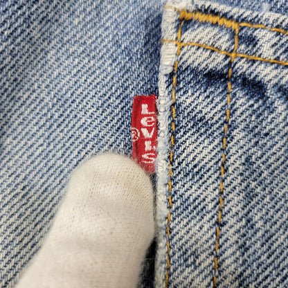 【中古品】【メンズ】 LEVI'S リーバイス 00517-0216 刻印554 USA製 517 BOOT CUT DENIM PANTS ブーツカット デニム パンツ ボトムス 157-261014-sm-04-izu サイズ：34×30 カラー：インディゴ 万代Net店