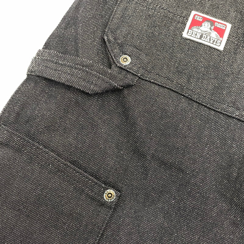 【中古品】【メンズ】 BEN DAVIS ベンデイビス 774 ドミニカ製 CARPENTER PANTS カーペンター パンツ ボトムス 157-261018-kh-08-izu サイズ：32 カラー：ブラック 万代Net店