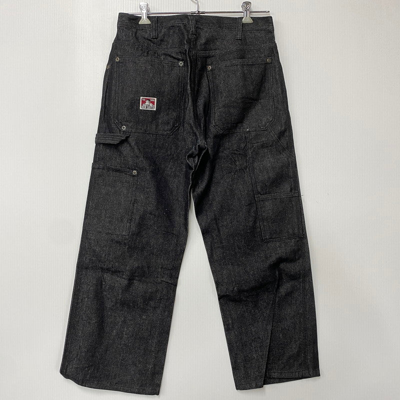 【中古品】【メンズ】 BEN DAVIS ベンデイビス 774 ドミニカ製 CARPENTER PANTS カーペンター パンツ ボトムス 157-261018-kh-08-izu サイズ：32 カラー：ブラック 万代Net店