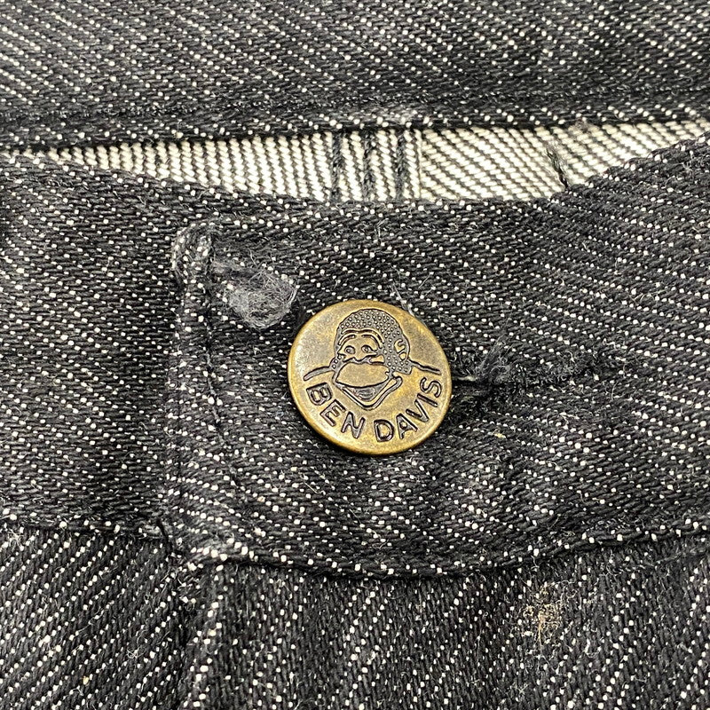 【中古品】【メンズ】 BEN DAVIS ベンデイビス 774 ドミニカ製 CARPENTER PANTS カーペンター パンツ ボトムス 157-261018-kh-08-izu サイズ：32 カラー：ブラック 万代Net店