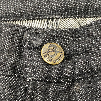 【中古品】【メンズ】 BEN DAVIS ベンデイビス 774 ドミニカ製 CARPENTER PANTS カーペンター パンツ ボトムス 157-261018-kh-08-izu サイズ：32 カラー：ブラック 万代Net店