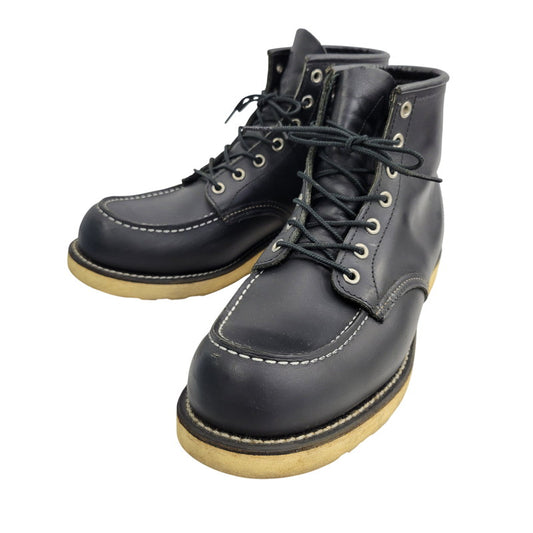 【中古品】【メンズ】 RED WING レッドウィング IRISH SETTER 6' MOC TOE 8179 アイリッシュセッター モックトゥ ブーツ 靴 164-261014-as-02-izu サイズ：28cm カラー：ブラック 万代Net店