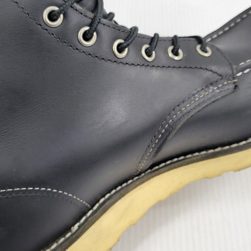 【中古品】【メンズ】 RED WING レッドウィング IRISH SETTER 6' MOC TOE 8179 アイリッシュセッター モックトゥ ブーツ 靴 164-261014-as-02-izu サイズ：28cm カラー：ブラック 万代Net店