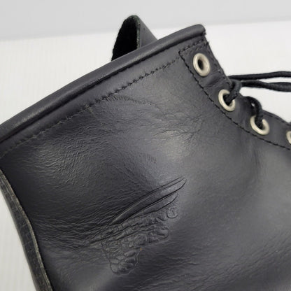 【中古品】【メンズ】 RED WING レッドウィング IRISH SETTER 6' MOC TOE 8179 アイリッシュセッター モックトゥ ブーツ 靴 164-261014-as-02-izu サイズ：28cm カラー：ブラック 万代Net店