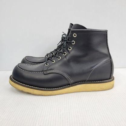 【中古品】【メンズ】 RED WING レッドウィング IRISH SETTER 6' MOC TOE 8179 アイリッシュセッター モックトゥ ブーツ 靴 164-261014-as-02-izu サイズ：28cm カラー：ブラック 万代Net店