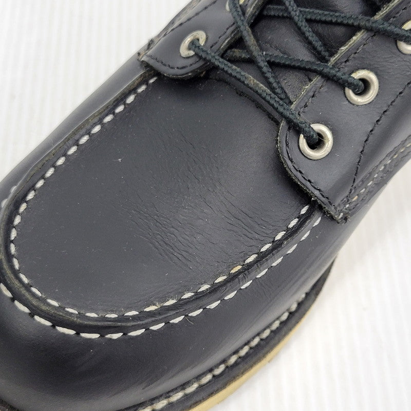 【中古品】【メンズ】 RED WING レッドウィング IRISH SETTER 6' MOC TOE 8179 アイリッシュセッター モックトゥ ブーツ 靴 164-261014-as-02-izu サイズ：28cm カラー：ブラック 万代Net店
